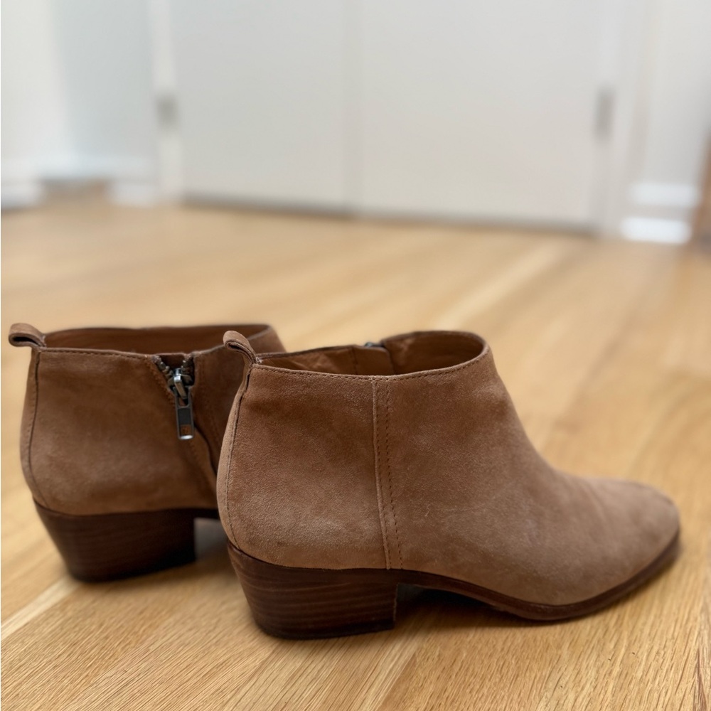 J. Crew Brown Suede Ankle Boots (7.5)